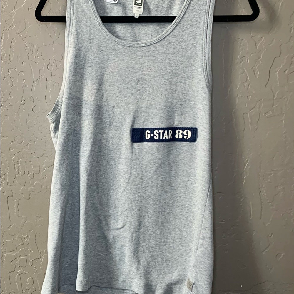 G-Star Raw Heather Gray tank (XL)